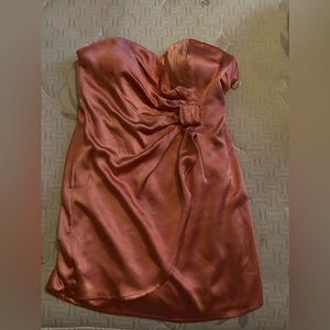 Lulus strapless dress never worn medium
